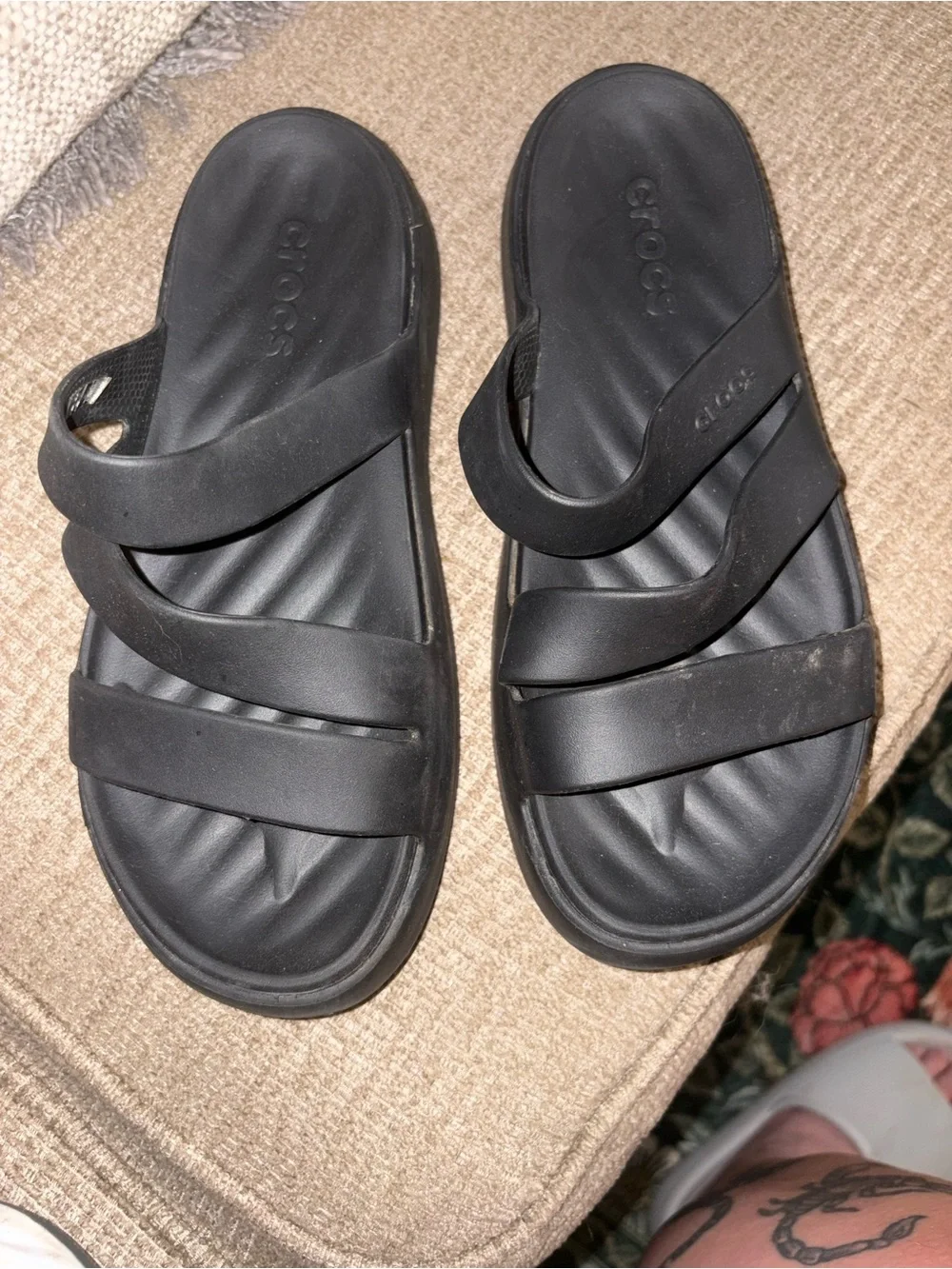Crocs Women’s Classic Black Slide Sandals